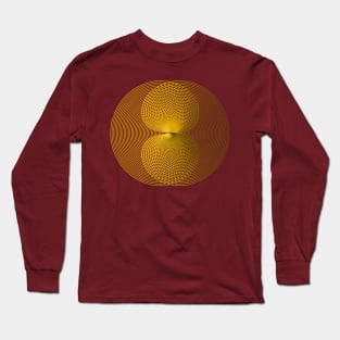 Swirl Design Long Sleeve T-Shirt